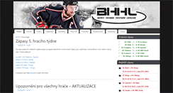 Desktop Screenshot of bhhl.cz
