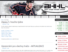 Tablet Screenshot of bhhl.cz